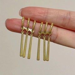 1Pair One Piece Zoro Anime Earrings Women Men Cosplay Earrings Piercing Jewelry