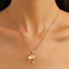 Lightning Cloud necklace, ladies’ pendant, Teardrop necklace, birthday gift
