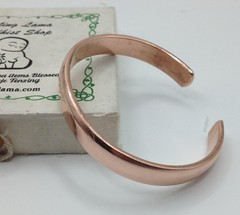 Hand Forged 100% Copper Adjustable Cuff Bracelet – Unique Elegant Design
