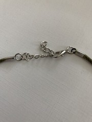 Artificial Stone Bullet Shaped Neckless with Waxed Cord (Package of three)