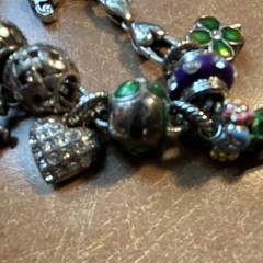 Beautiful Brighton charm bracelet. 9” in length.
