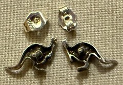 KANGAROO EARRINGS – Sterling Silver Stud Earrings From Australia