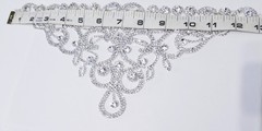 Clear Crystal Choker Rhinestone Crystal Necklace Bridal Prom Pageant Jewelry