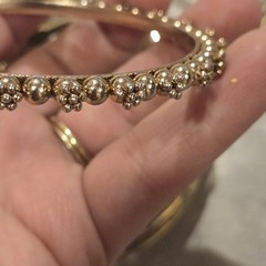 Gold and Silver Bangle Bracelet Set. 30 Pc