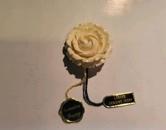 ivory flower pendants for necklaces