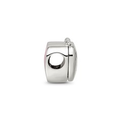 Sterling Silver Reflections Enamel Crystal Marry Me Heart Bead Pendant Necklace
