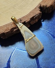 Royal Imperial Jasper Necklace Kintsugi Japanese Art Handmade Jewelry Gift