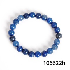 8mm Mixed Natural Gemstone Bracelet Multicolor Healing Round Beads For Man Woman
