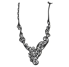 Skin hypoallergenic tattoo necklace beach jewelry adjustable Batucada Paris gift