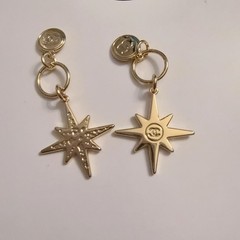 CHANEL Holiday 2022 Christmas Limited Edition Novelty Charm Set of 2 “Comet”
