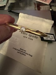 kate spade hinged bangle bracelet