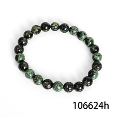 8mm Mixed Natural Gemstone Bracelet Multicolor Healing Round Beads For Man Woman