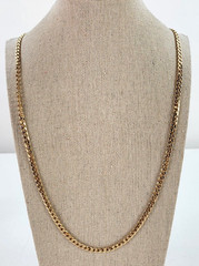 8 Other Reasons Gold-Tone Curb Chain Necklace 28.5 in Lobster Clasp