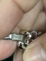 Vtg Signed LISNER Lucite Moonglow Yellow Leaf Bracelet Multi Rhinestone Enamel
