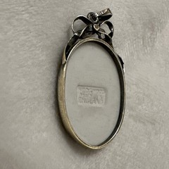 Wedgwood White Jasperware Pendant Sterling Silver Mother Love SEE DESCRIPTION