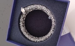 $89 Swarovski Crystal Dust Bangle 5237762 NEW