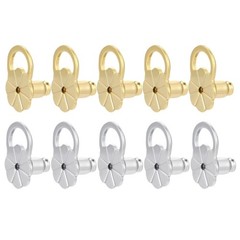 10Pcs Earring Back Replacements Pigs Nose Shaped Metal Locks for Secure Wear