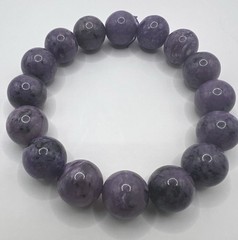 Beaded Charoite Bracelet