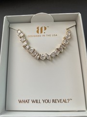 Bomb Party April 2026 Bracelet The Evelyn Diamond Cz Gold Plating