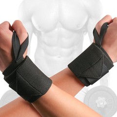 Wrist Wrap Weight Lifting Workout Training Gym Workout Support Straps Adjustable