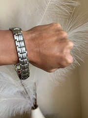 Magnetic Bracelet Arthritis Pain relief 4 Elements Balance Energy Men Women RX