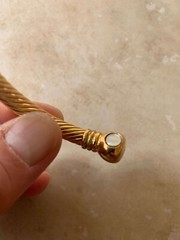 Golf Pure Copper Magnetic Bracelet Bangle Arthritis Balance Golfers Pain Relief