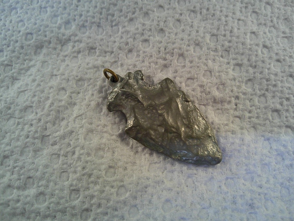 Arrowhead Silver Charm/Pendant