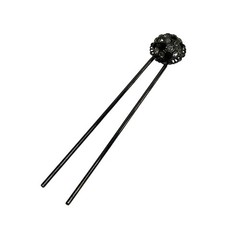 acca Silver Black Clear Hardware Rhinestones Other Jewellery