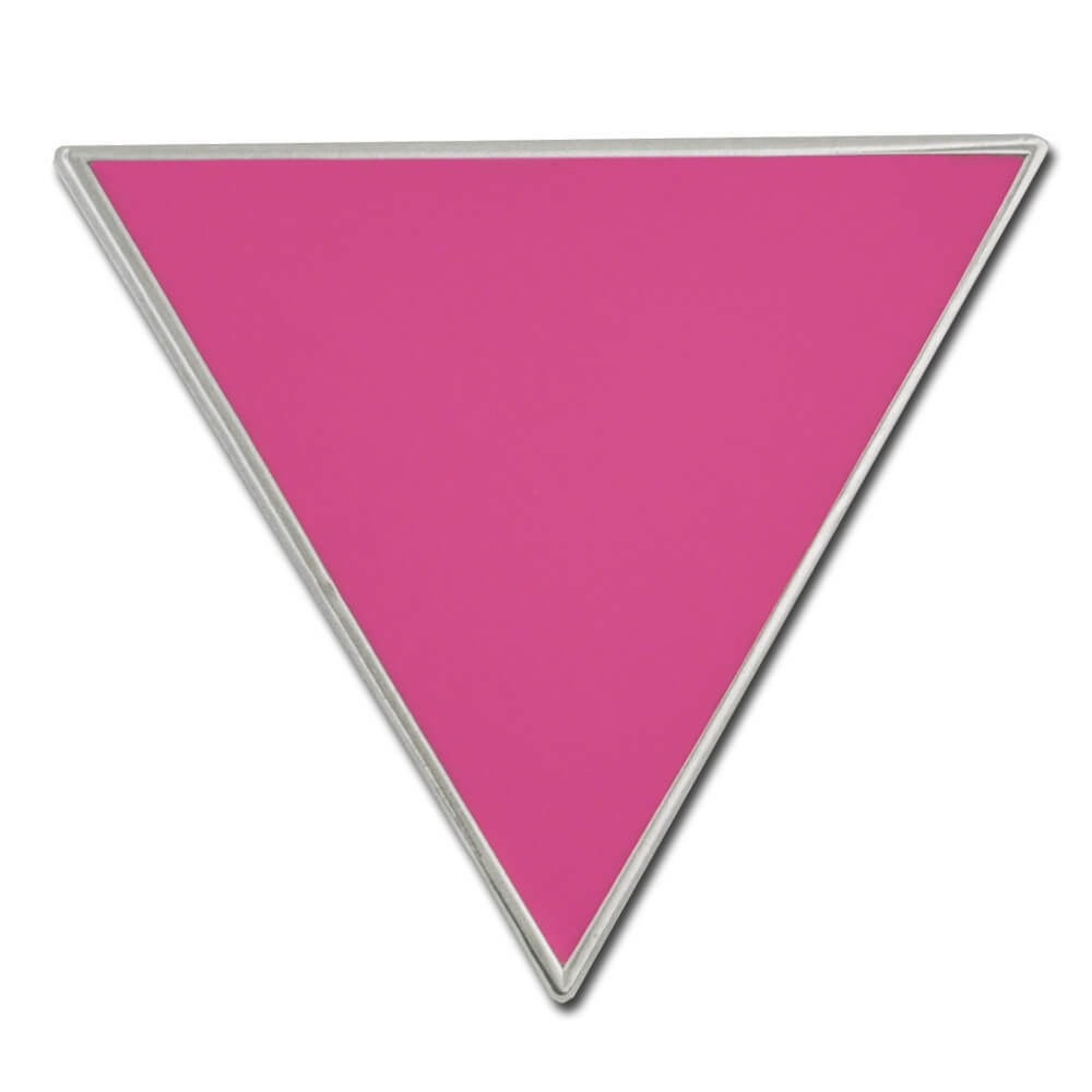 PinMart’s Pink Triangle International Symbol of Gay Pride Enamel Lapel Pin