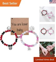 High-Quality Hazbin Angle Bracelets – Unique Anime Merch for Halloween & Beyond