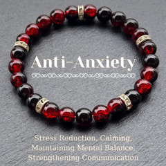 1 pc Bohemian Anti-Anxiety Bead Bracelet Calming Stress Relief Jewelry