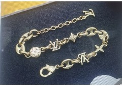 LOUIS VUITTON Bracelet Monogram Colorful Beautifull Perfect 7.25″
