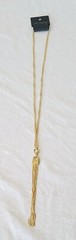 The Limited Gold Tone Long Statement Necklace J5-1383