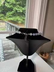 Handmade Multicolor Beaded Necklace With Fish Charm Pendant