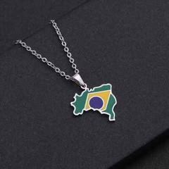 Nation Flag Pendant Chain