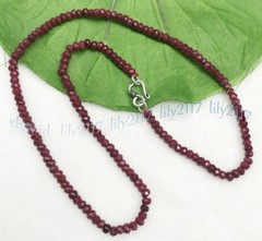 Multicolor 2x4mm Faceted Assorted Gemstones Jade Rondelle Beads Necklace 16-36”