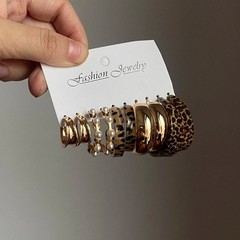 New Retro Hoop Earring Set