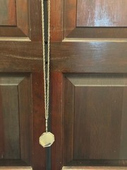 Vintage Silver Locket Necklace with Chain