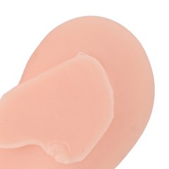 1 Pair Silicone Ear Model Soft For Piercing Exercise (Light Skin)