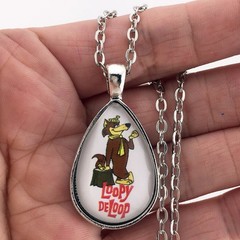Vintage Loopy De Loop Wolf Cartoon Hanna Barbera Keychain or Necklace