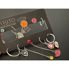 Naruto Shippuden Collection Earring Set by Bioworld Anime