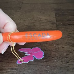 NEW Escada Sunset Heat orange Bangles Bracelets butterfly Promo