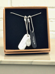 Coach Positive Message Tags The Time is Now Be You 925 Silver Necklace HTF $398