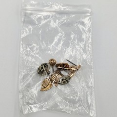 Y2k Mixed Lot Small Statement Stud Earrings Sizes Vary Gold and Silver Tone