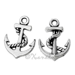 Boat Anchor Wholesale Ocean Nautical Charm Pendants C1526 – 20, 50 Or 100PCs