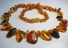 Elegant Genuine Baltic amber necklace !!!