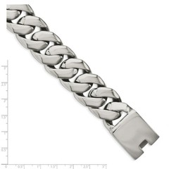 Stainless Steel Polished 9in Bracelet