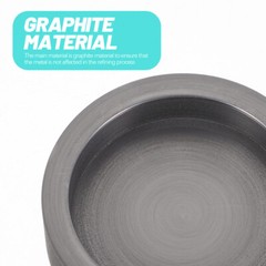 Ingot Mold Casting Graphite Tank for Gold and Silver High Thermal Conductivity