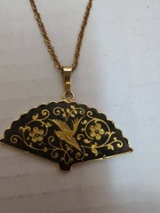 Damascene ,Spain Gold Plated Hand Crafted.