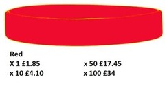 Silicone Wristbands Rubber Plain Reusable For Events Charity Fashion Bands-Adult